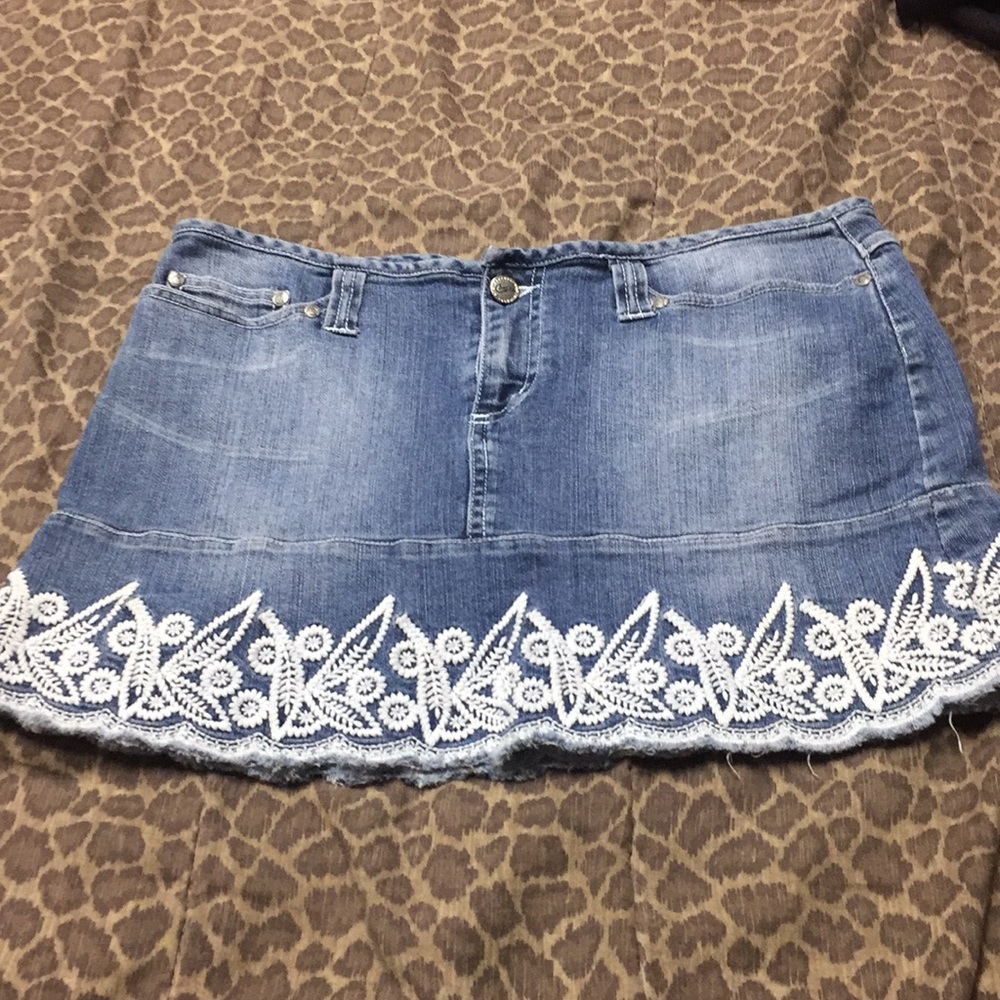 Jean skirt
